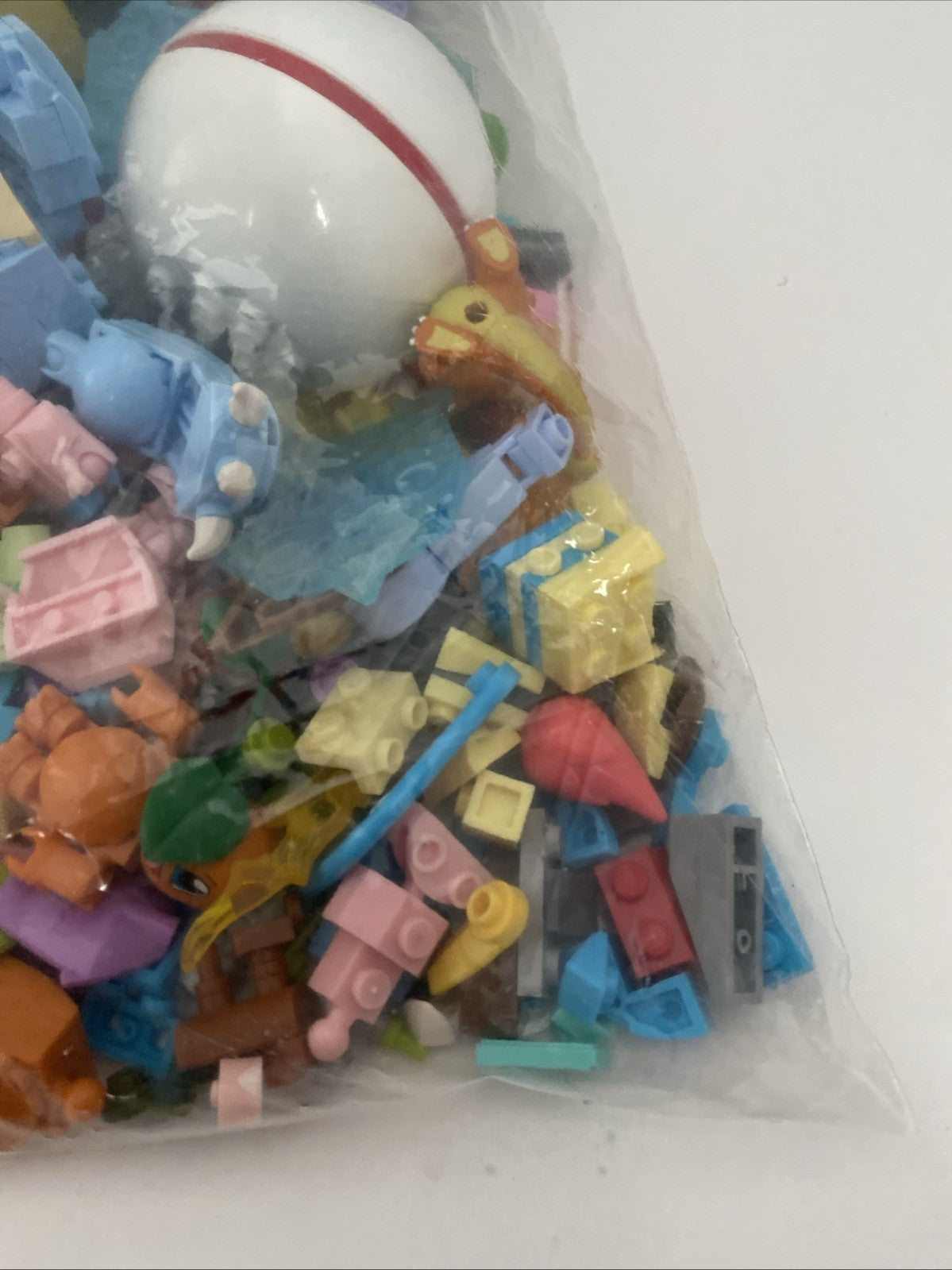 Pokémon Legos and Pokémon McDonald’s land toys bulk just under 2 pounds
