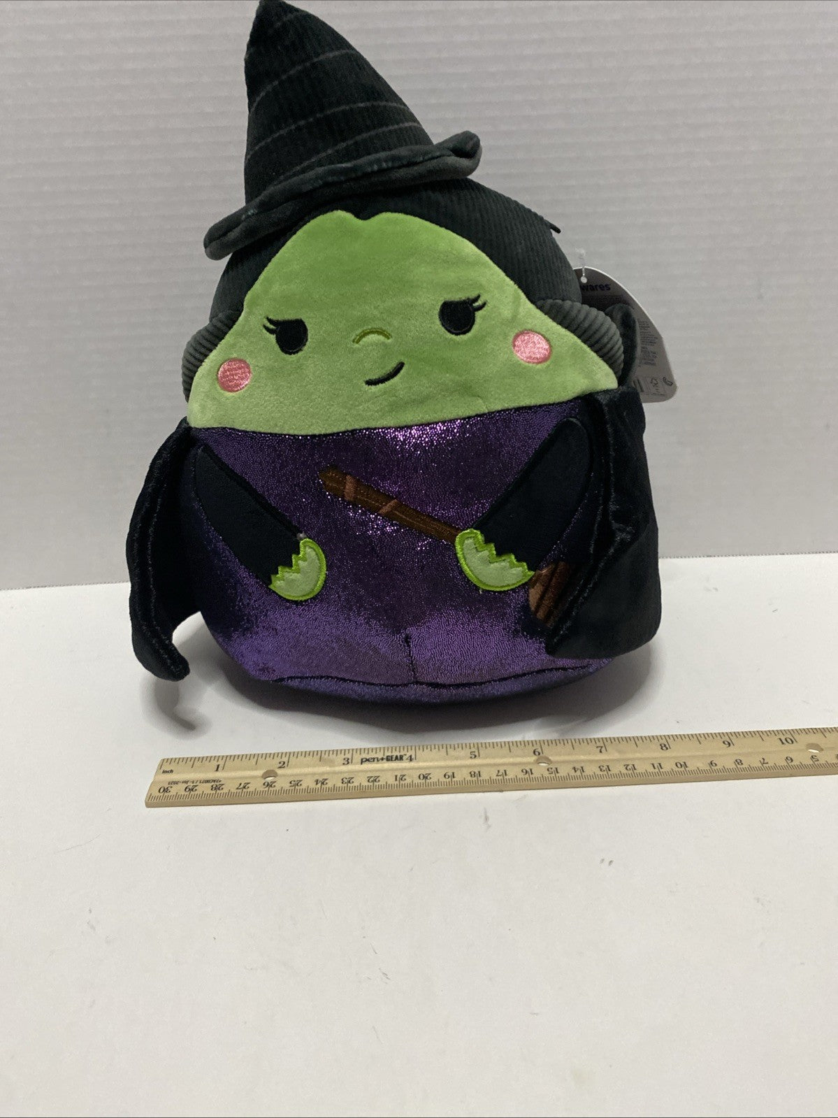 Squishmallow Wicked Elphaba Witch 2024 10" Ultra Soft Jazwares Original NEW