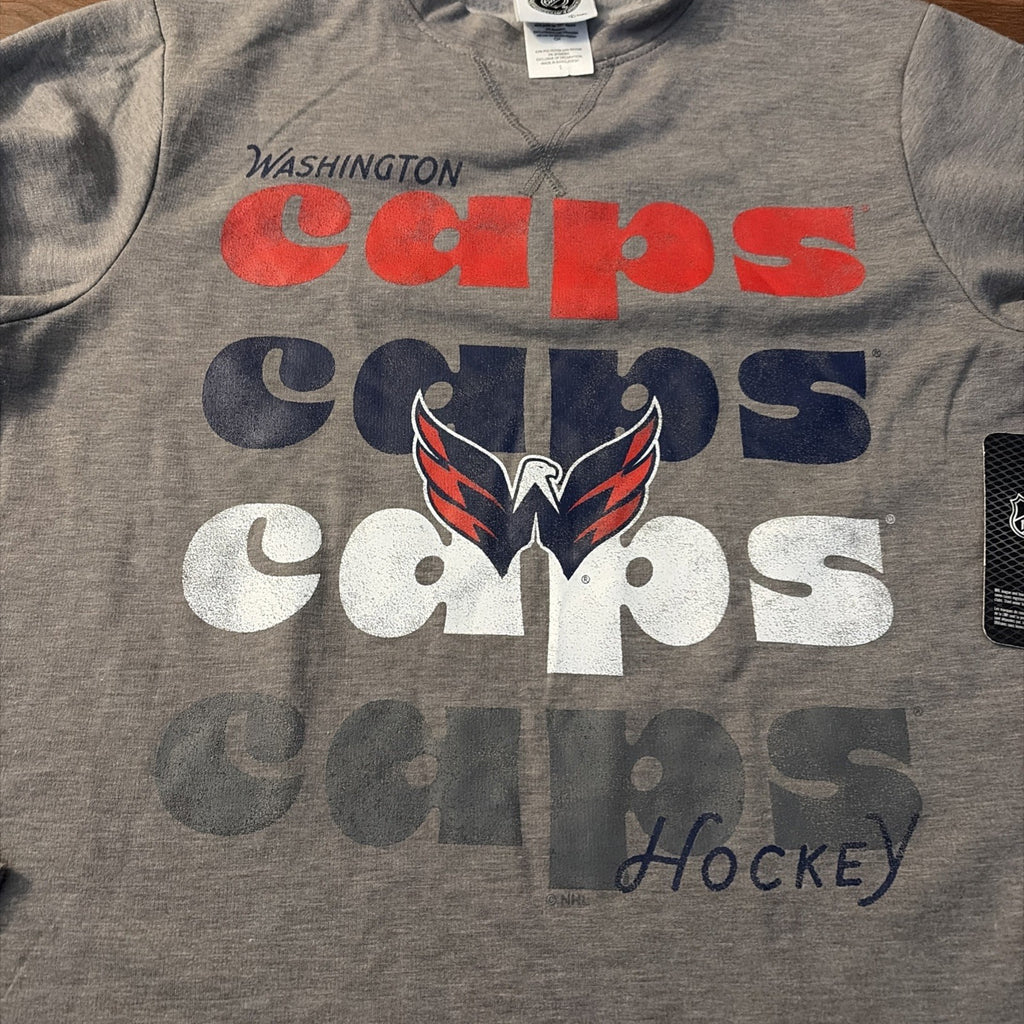 NHL Washington Capitals Long Sleeve Men’s Sweatshirt NWT