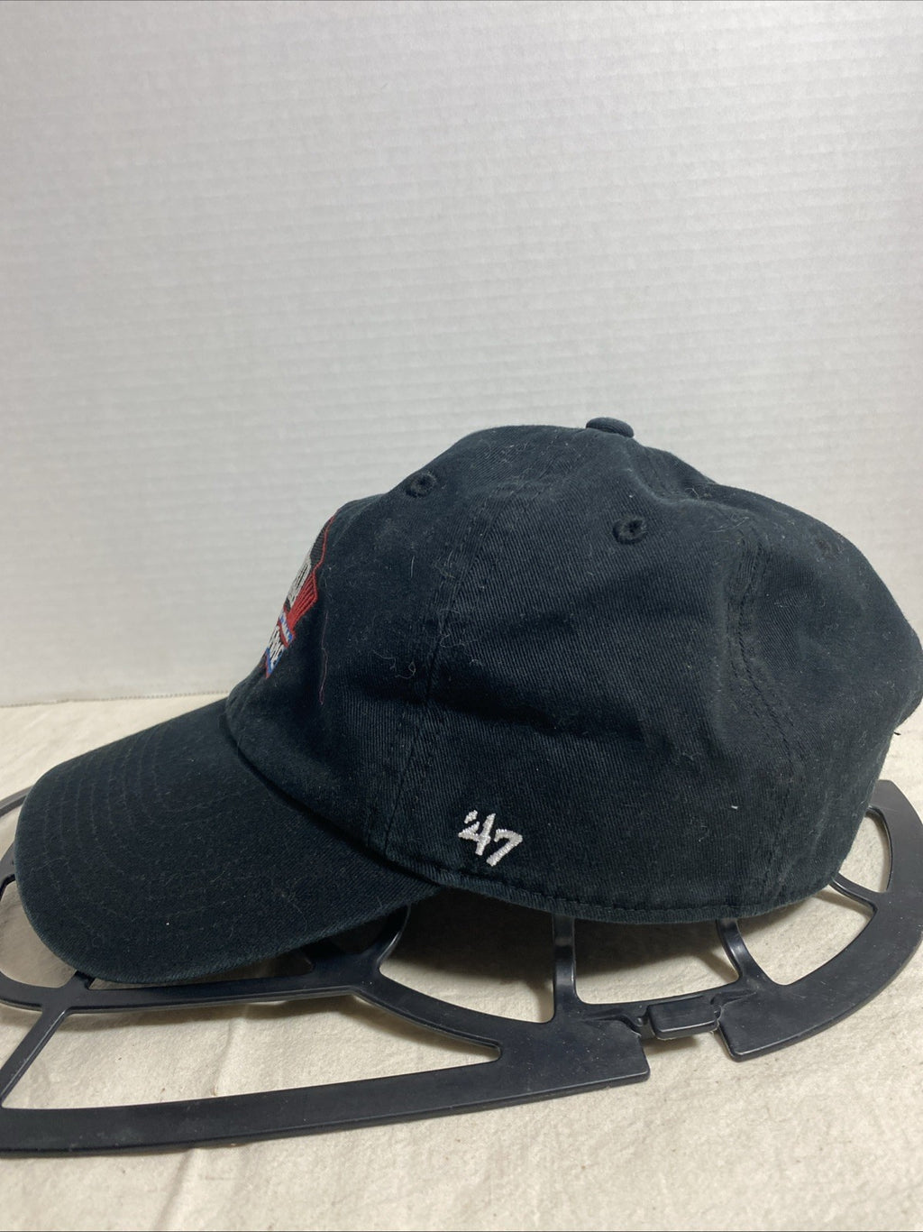 47' Oakland Raiders Hat Black Richard Seymour Adjustable Hall of Fame