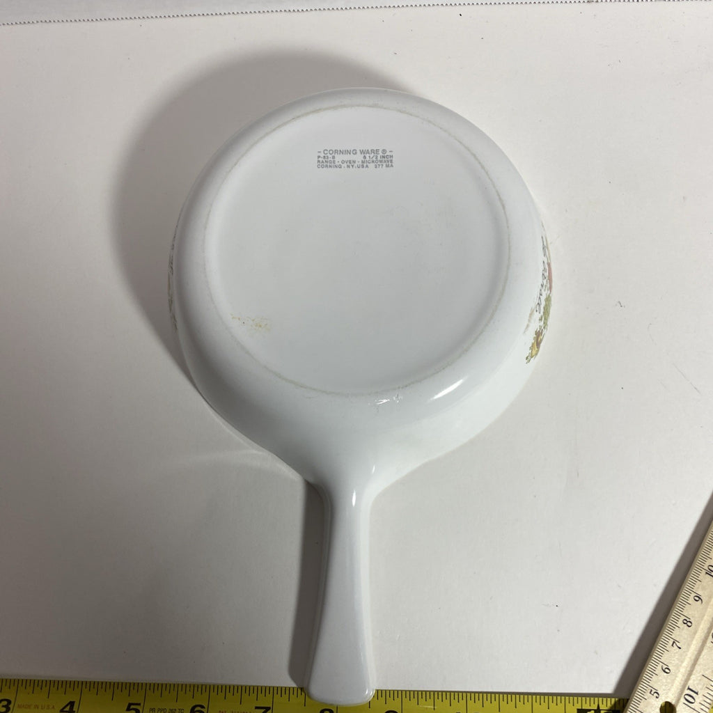 Corning Ware Spice of Life 6-1/2" Skillet With Handle Le Persil No Lid