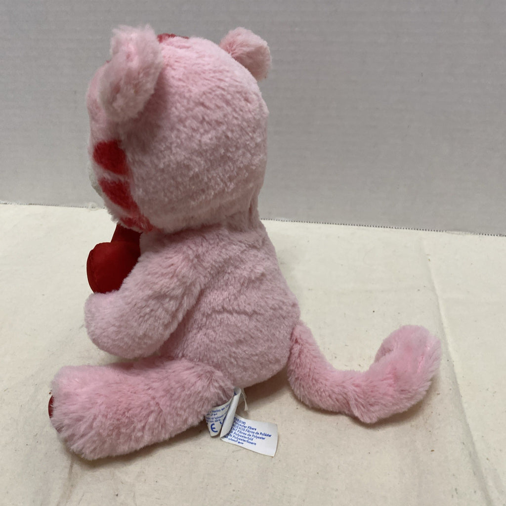 Build a Bear Buddies Pink Tiger Heart Smallfrys 7" Plush
