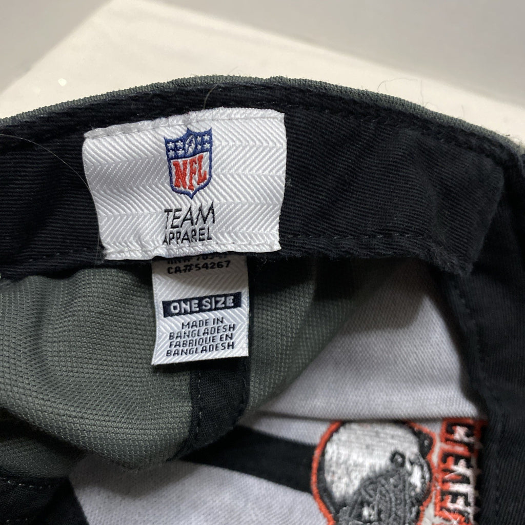 Cleveland Browns NFL Team Apparel Hat One Size Fit Strapback  Embroidered