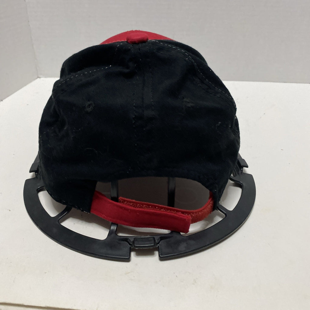 Strike King Black And Red Adjustable Baseball Hat Cap Fishing Bait Lure