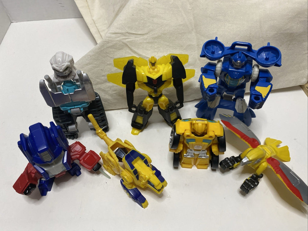 McDonalds Happy Meal Transformers Toys Lot Of 7 Mixed