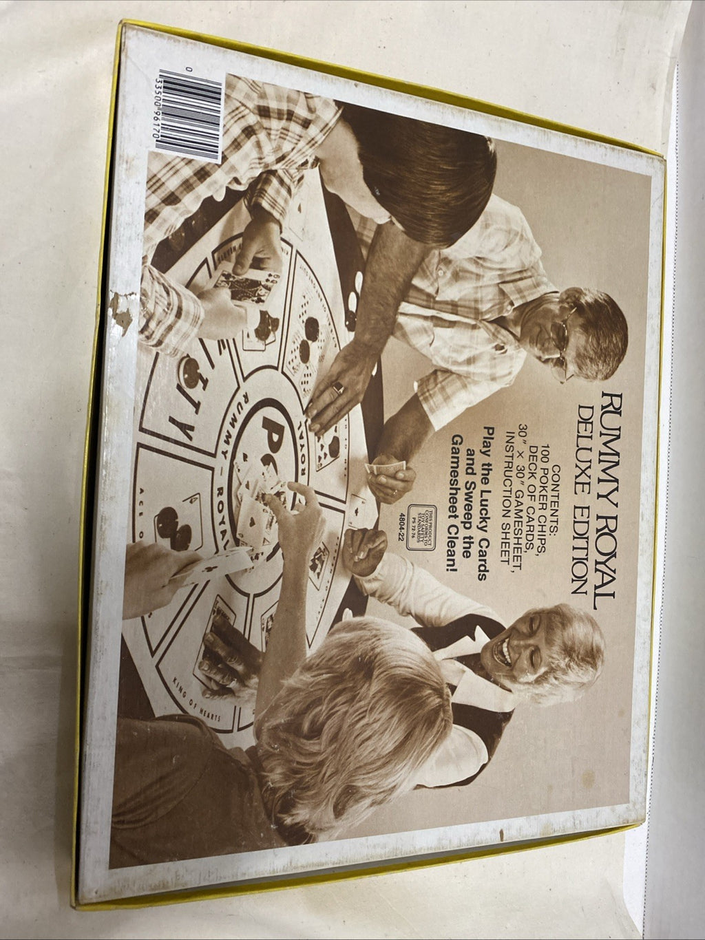 Vintage Rummy Royal Deluxe Edition Game 1981 Whitman Complete