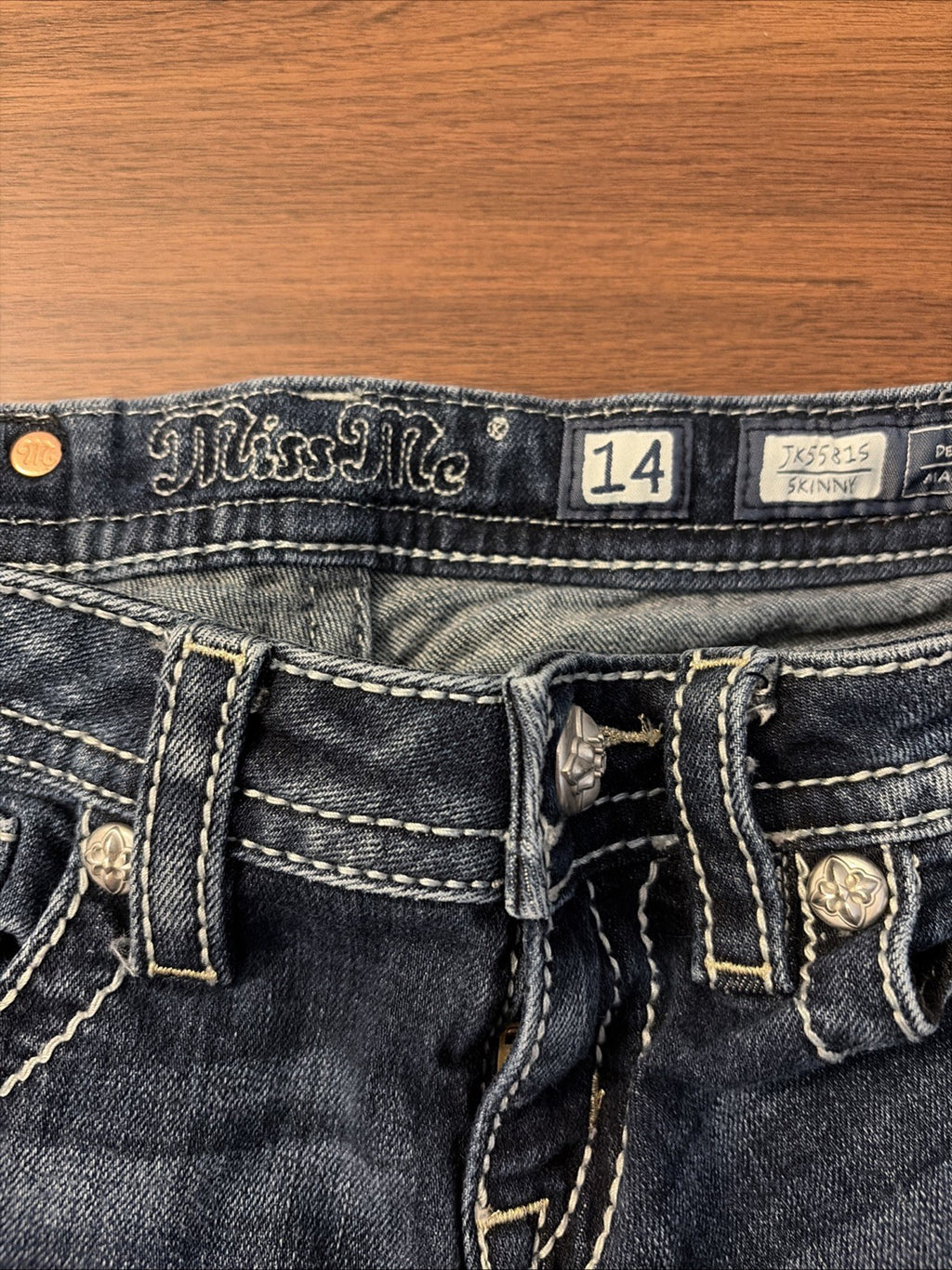 Miss Me Jeans 14 Jk55815 Skinny