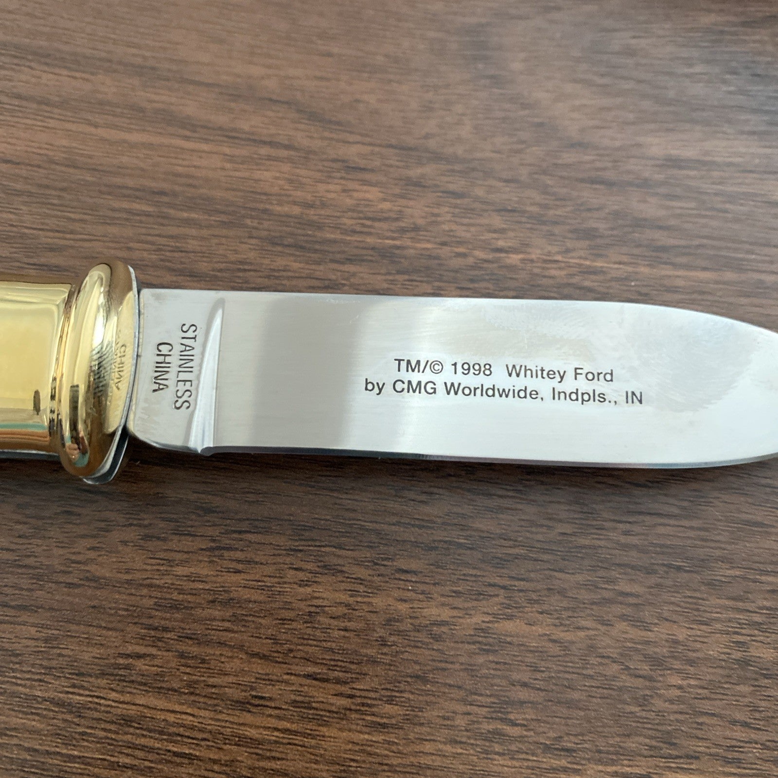 VINTAGE THE WHITEY FORD COLLECTOR  KNIFE BY THE FRANKLIN MINT RARE