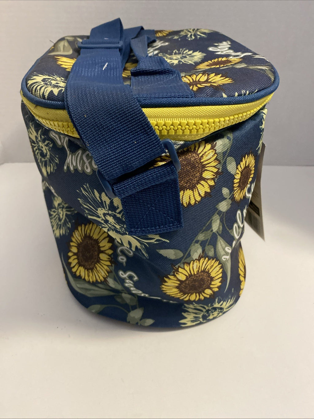 Ozark Trail 12 Can Cooler Carry Handle & Shoulder Strap Sunflower Blue New