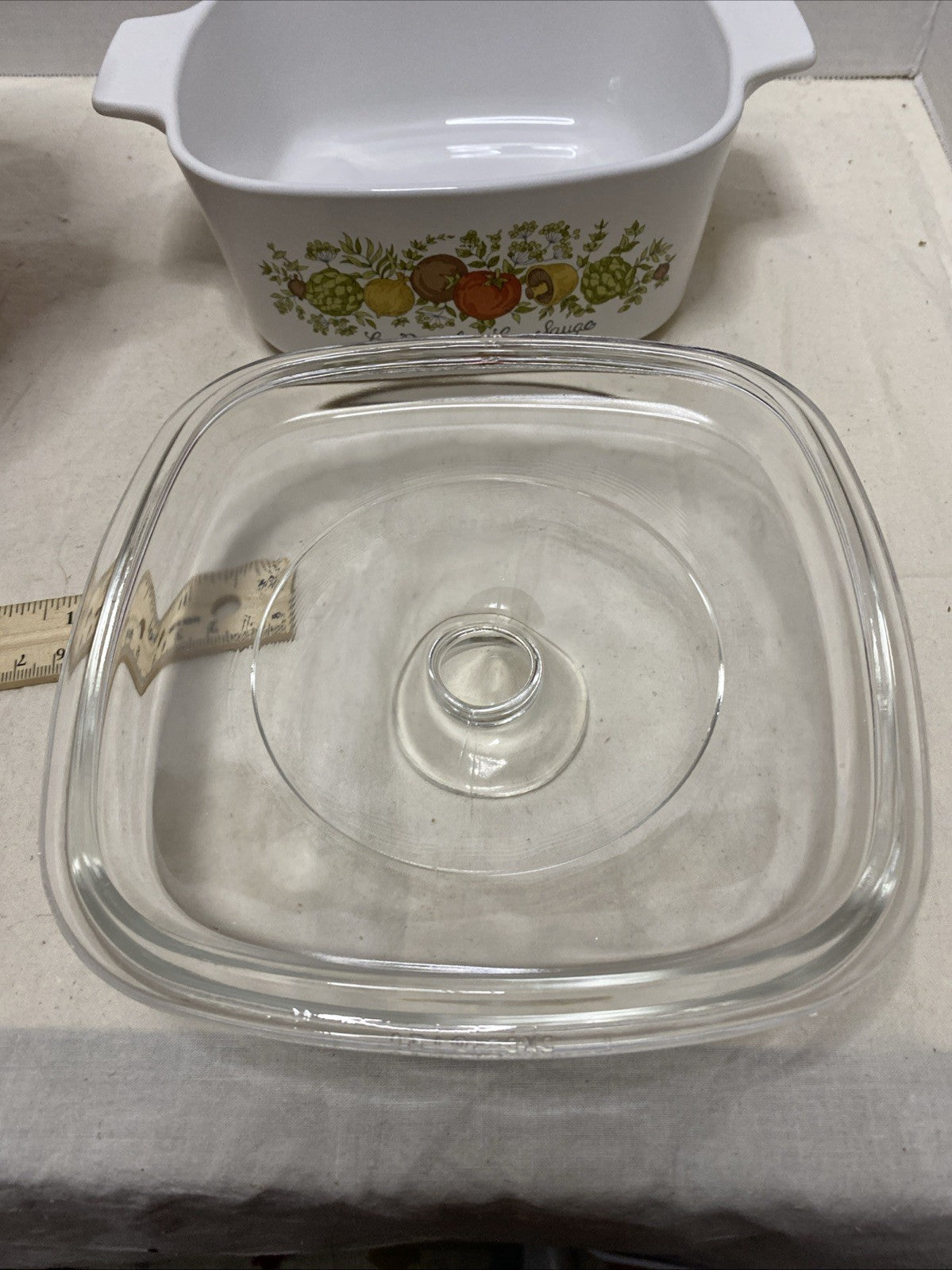 Corning Ware Le Persil La Sauge Spice of Life 1.5 Qt. Casserole
