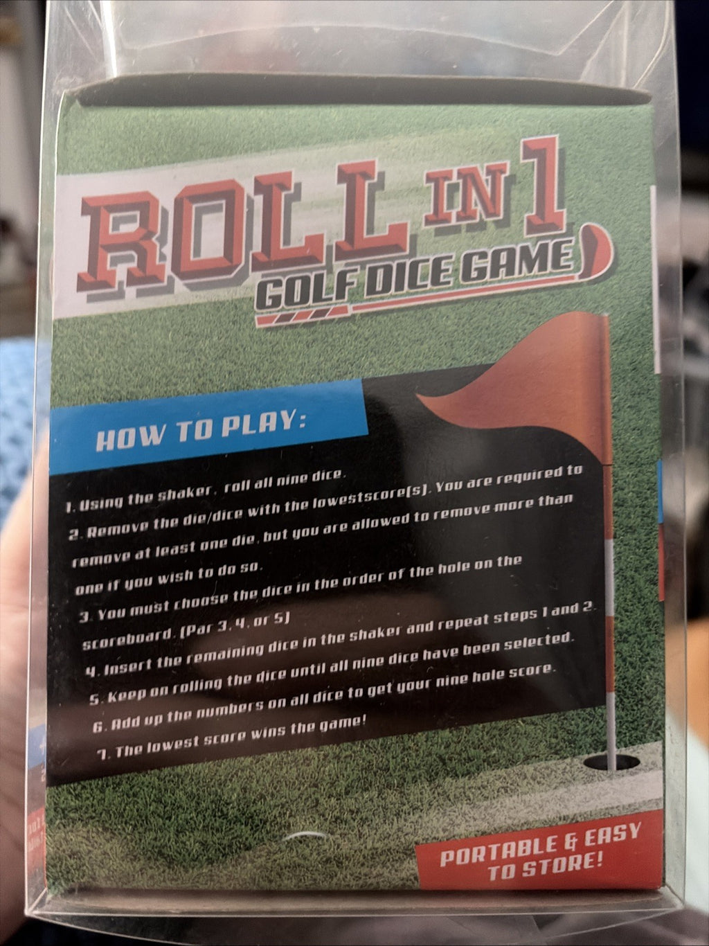 Roll in one Golf Dice Game *New*