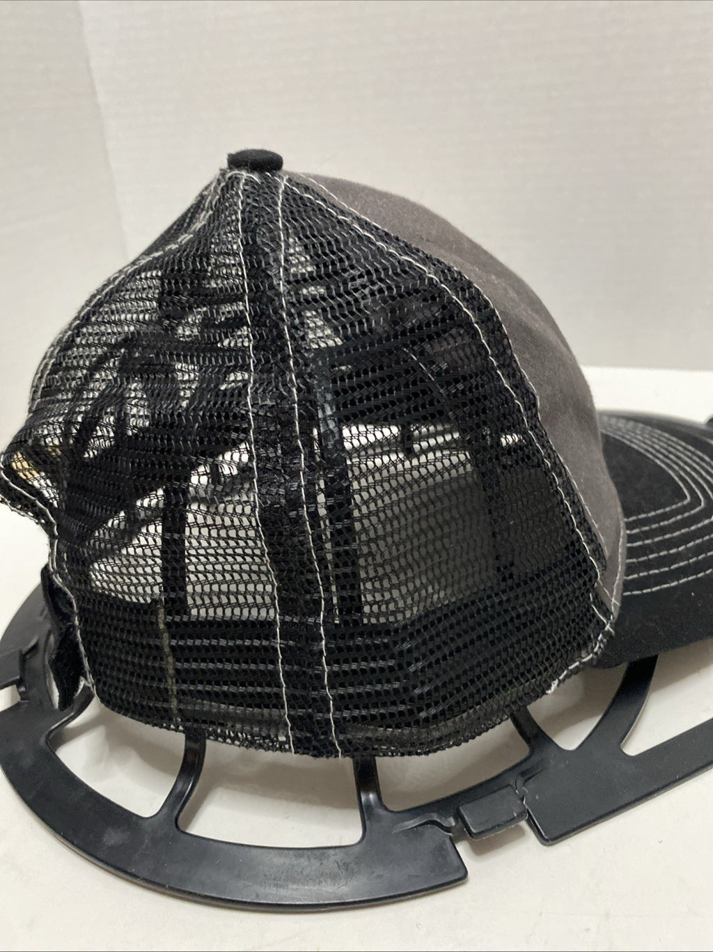Pizza Hut Employee Trucker Hat Snapback Mesh One Size Black Gray Adjustable Cap