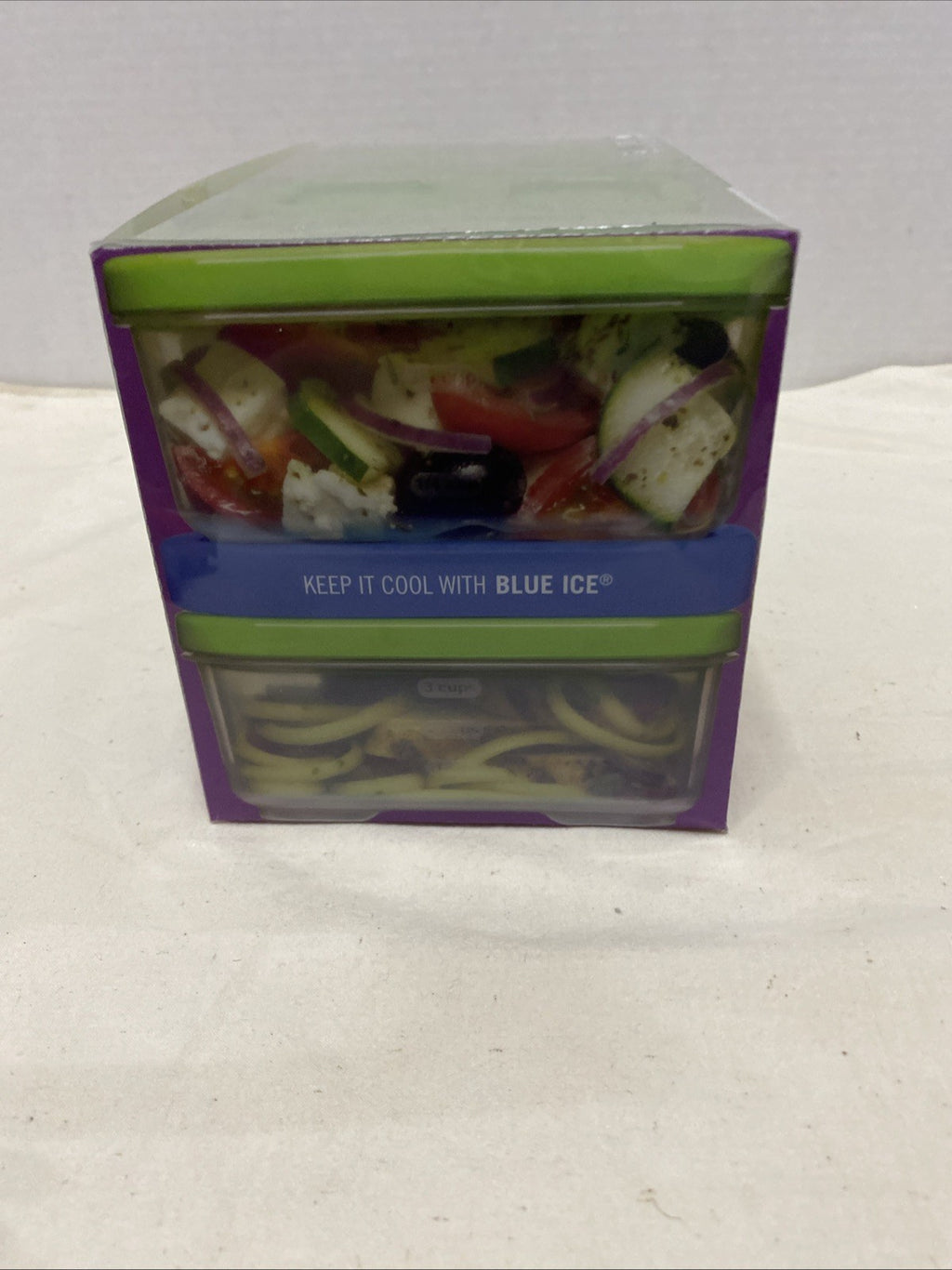 Rubbermaid Lunch BLOX Entree Kit w/Blue Ice Made in USA