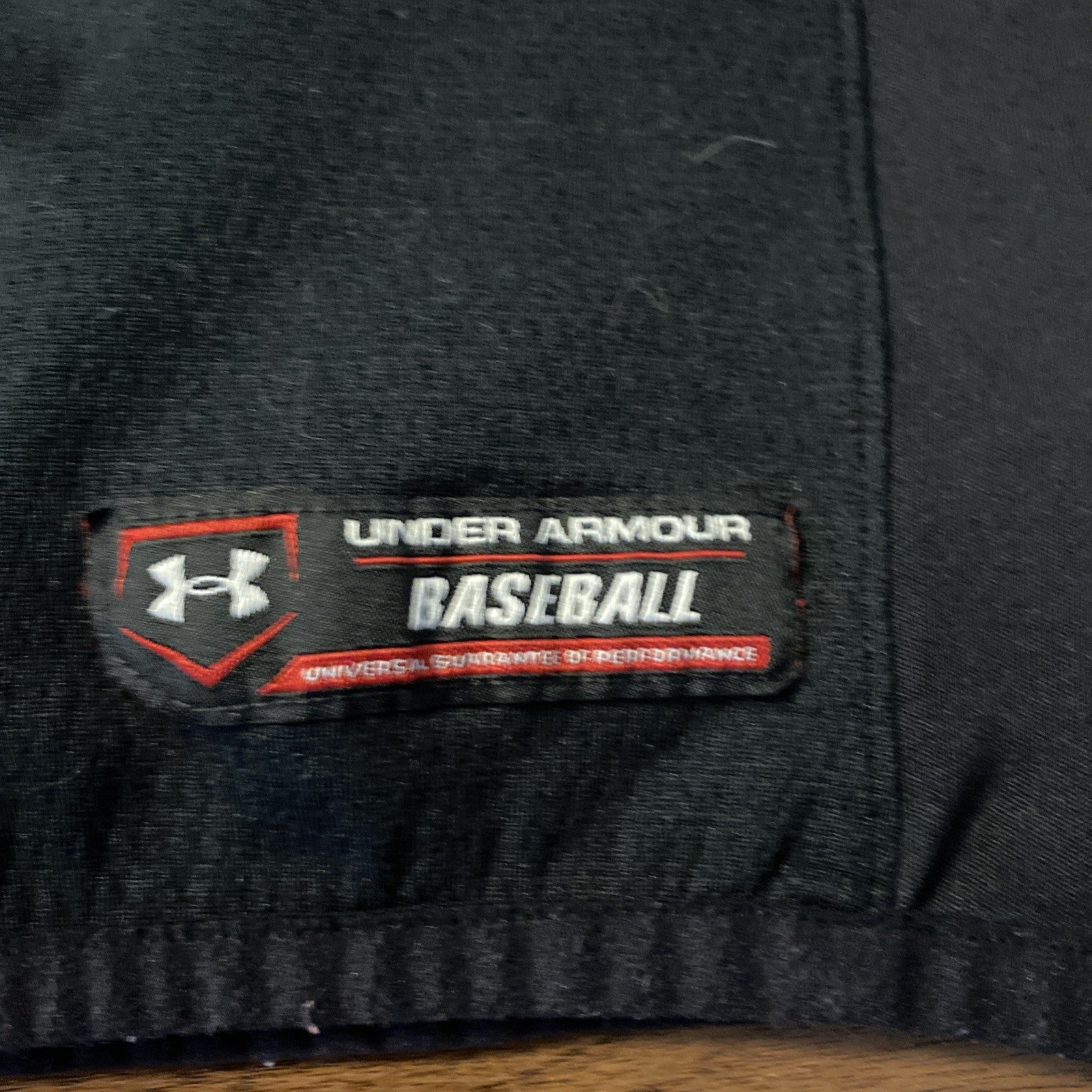 Under Armour Heatgear Kids Long Sleeve Mock Neck Baseball Shirt Black Med YLG