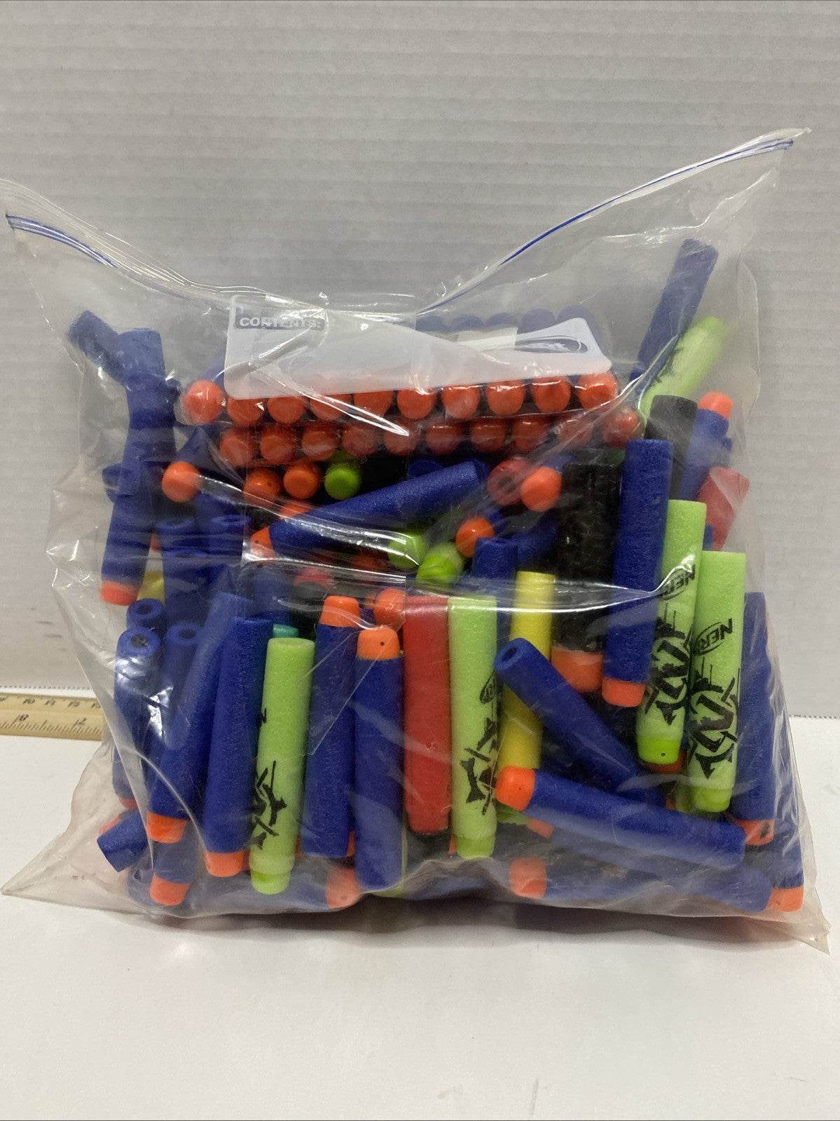 Nerf Gun Ammo Lot Assorted Used Foam Bullets Piece Lot