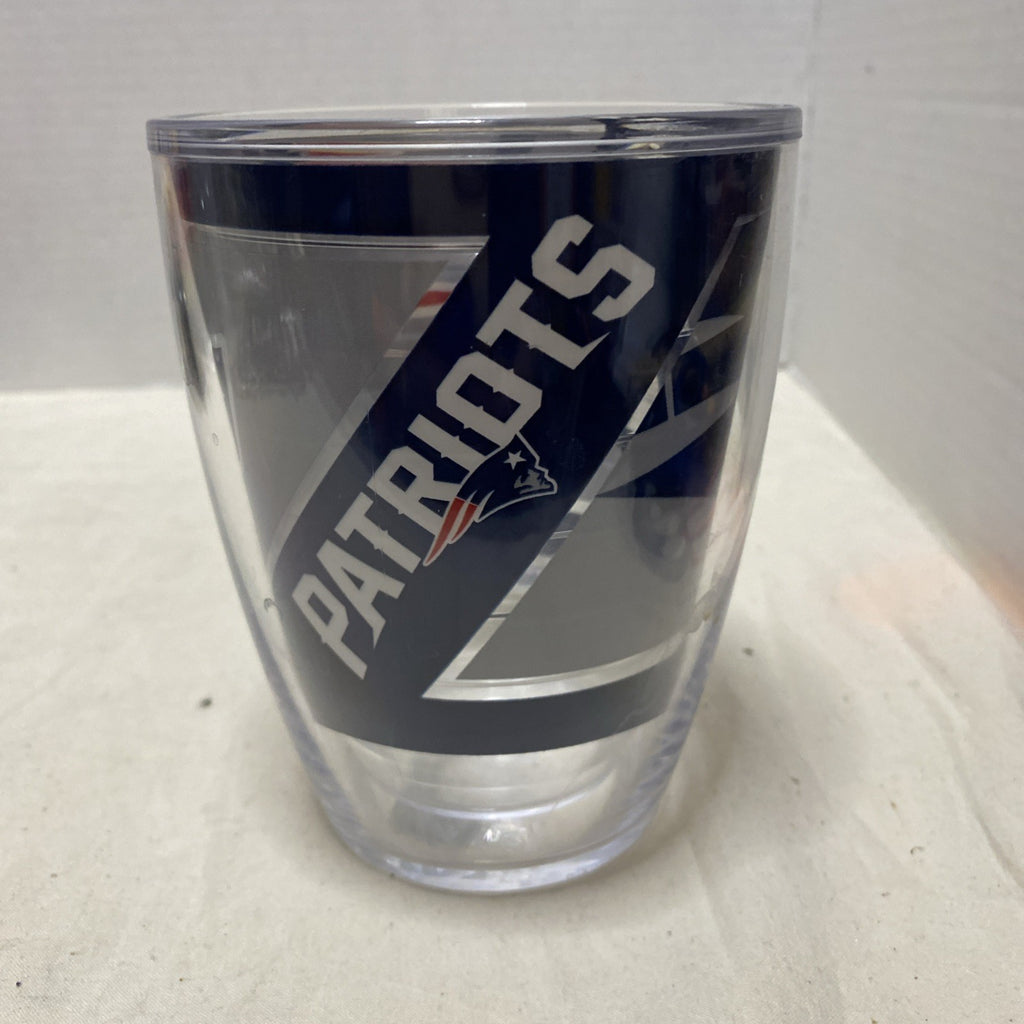 Tervis New England Patriots Gray And Navy Blue Color 24oz Mug