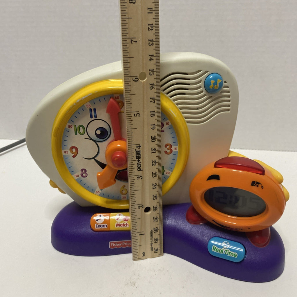 Fisher Price Fun 2 Learn TEACHING CLOCK