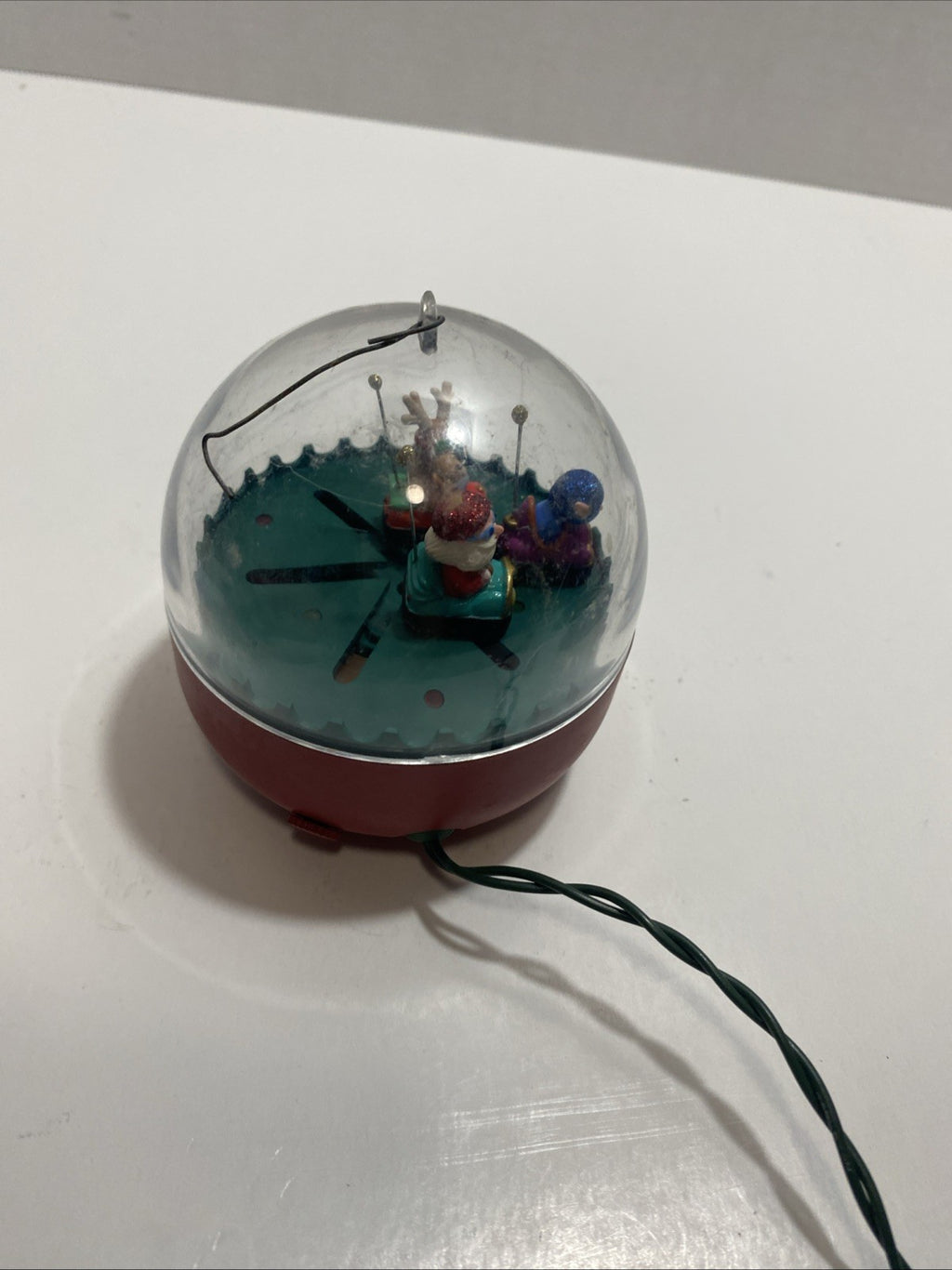 Hallmark Vintage 1991 Kringle's Bumper Cars Lights And Motion Keepsake Ornament