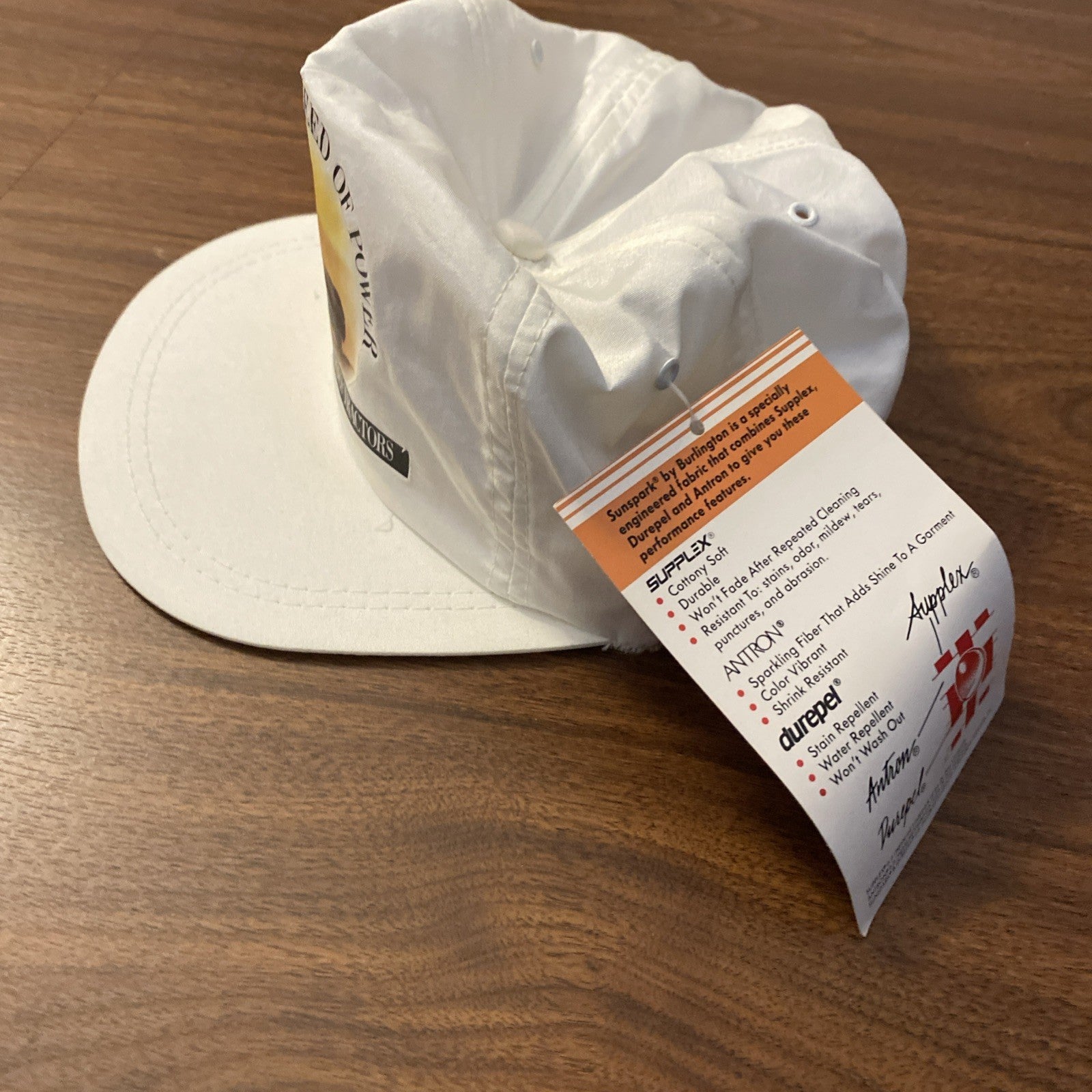 NWT John Deere Tractor Snapback Hat Cap Vintage K-Products White 6000 7000