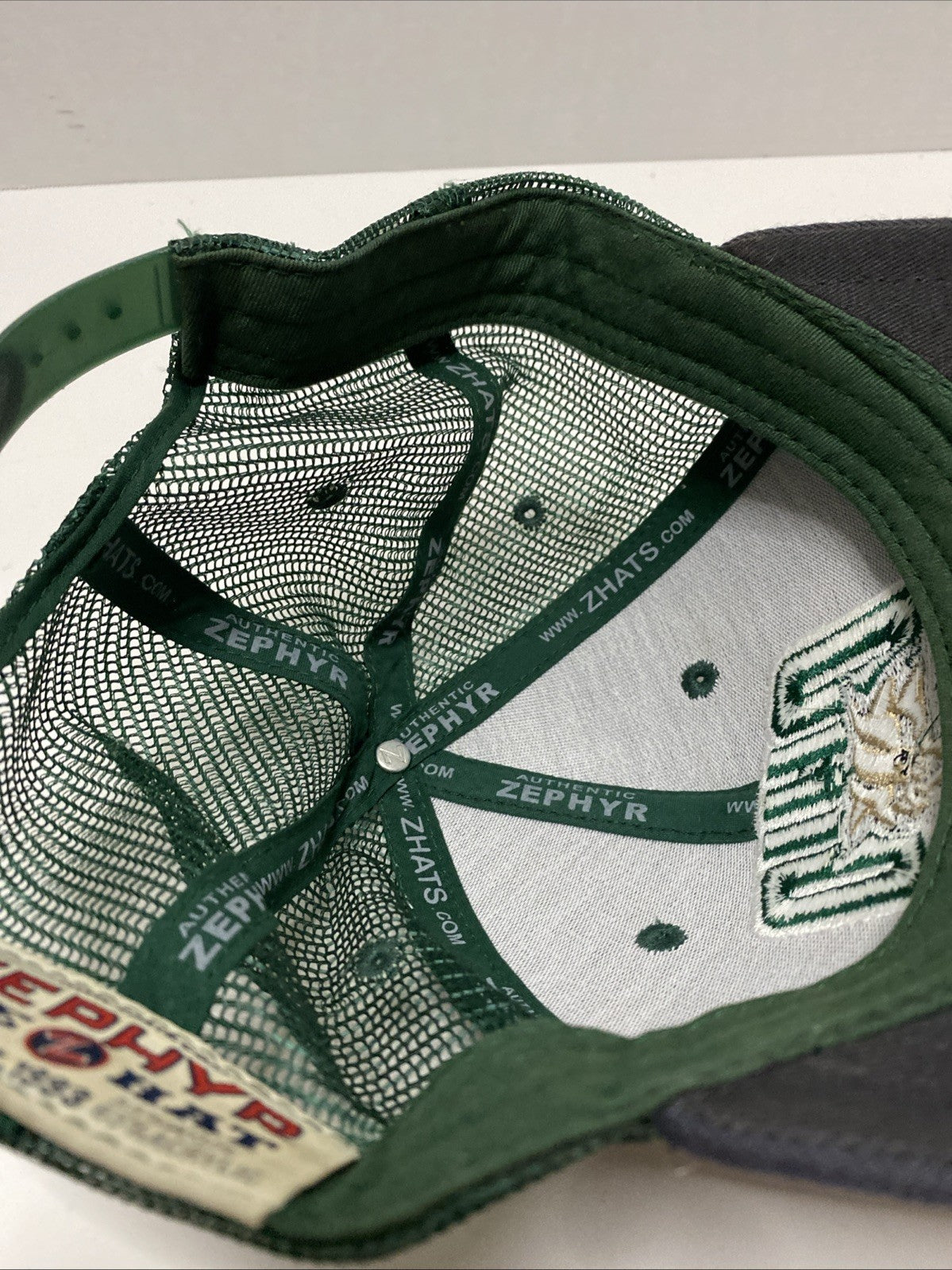 Zephyr the hat Ohio university bobcat trucker hat adjustable back