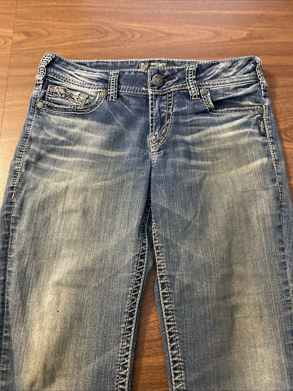 Silver Jeans Co Suki Mid Slim Boot Super Stretch W30/L33