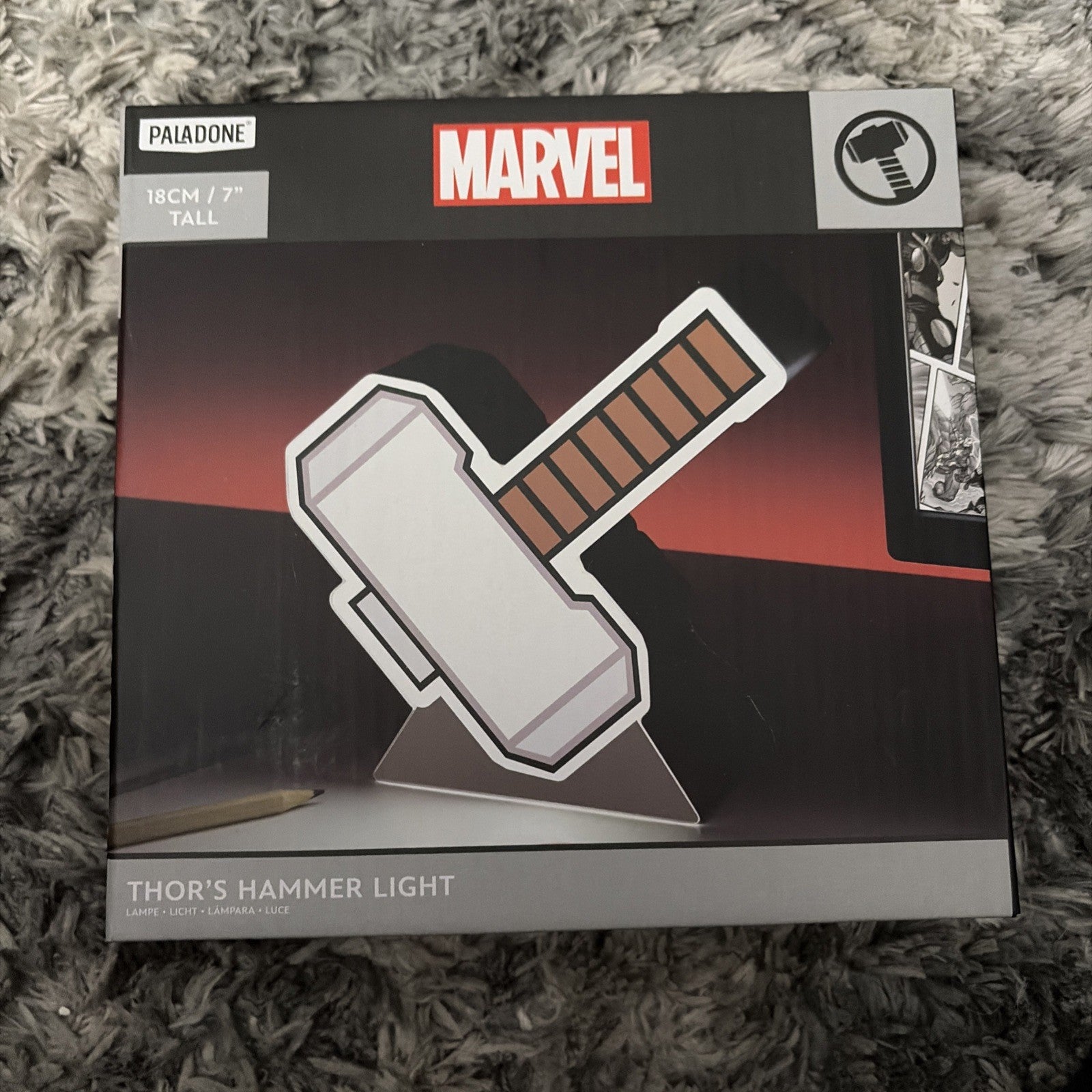 New Paladone Marvel Thor's Hammer Light