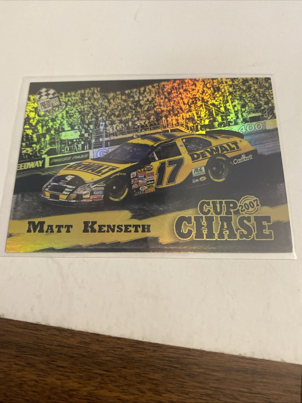 MATT KENSETH 2007 PRESS PASS NASCAR CUP CHASE #CCR4 (H-1320)