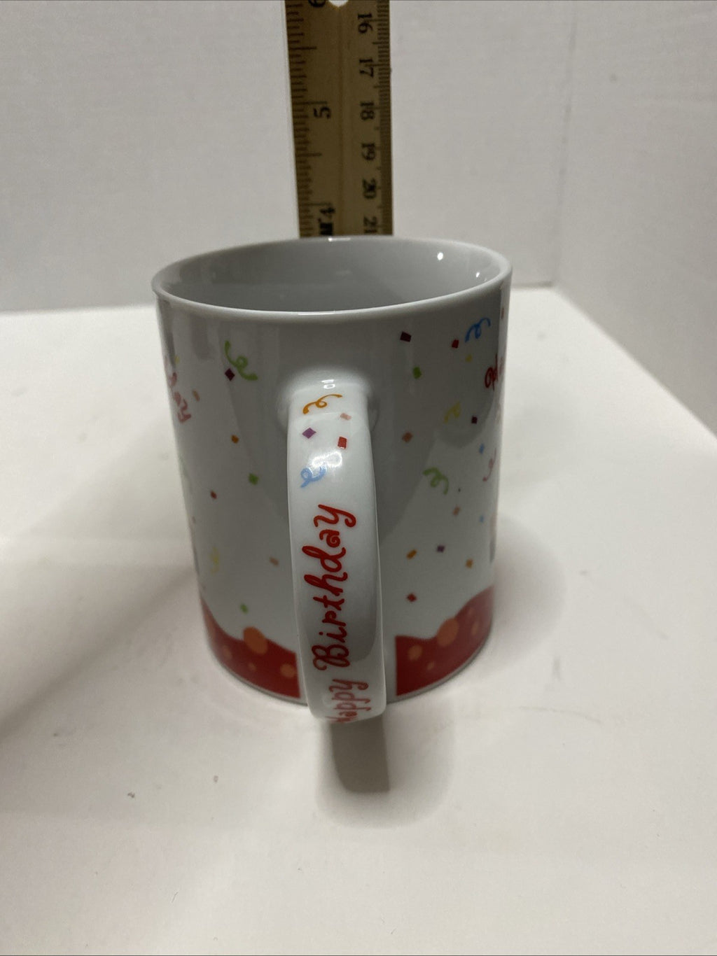 Vintage Ganz Ceramic Happy Birthday Coffee Mug