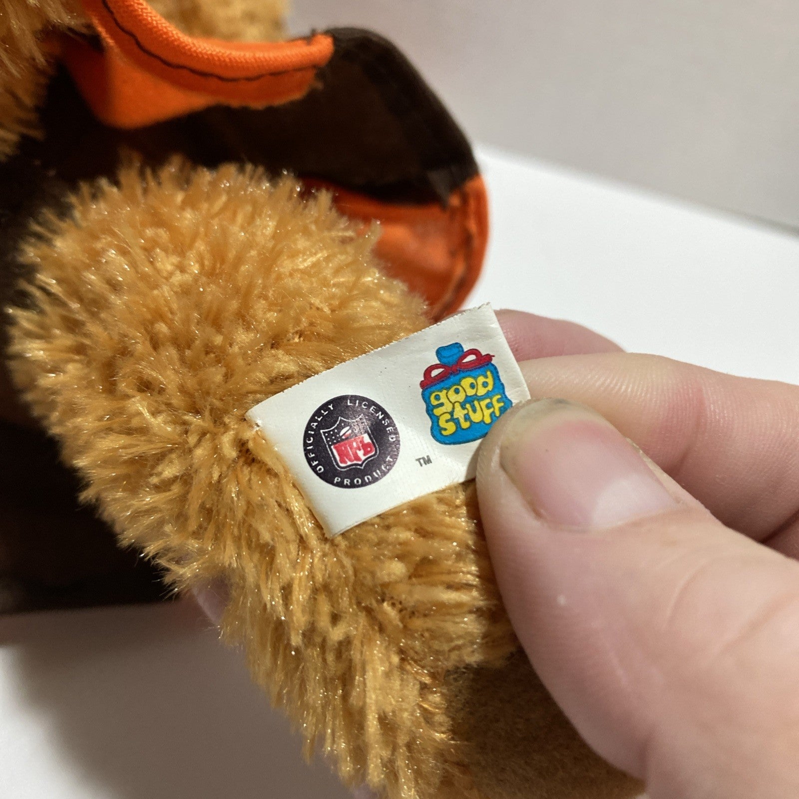NFL Cleveland Browns cheerleader plush teddy bear
