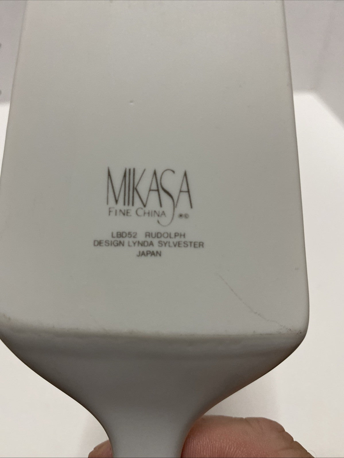 Mikasa RUDOLPH (LBD52) *1 Pie/Cake Server* 10 1/2" Linda Sylvester Japan