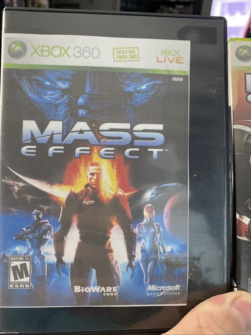 Mass Effect + Mass Effect 2 + Mass Effect 3 Xbox 360 Complete 