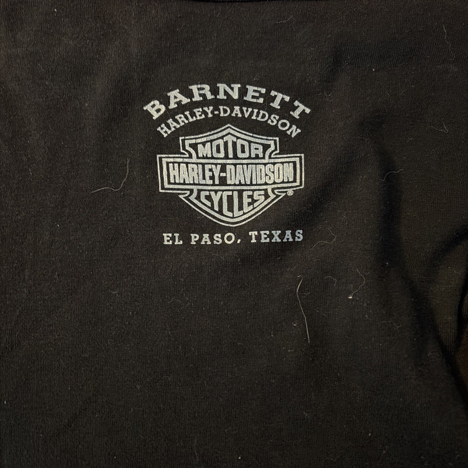 Women’s Harley-Davidson Extra Large Long Sleeve T-Shirt Leather Jacket Look
