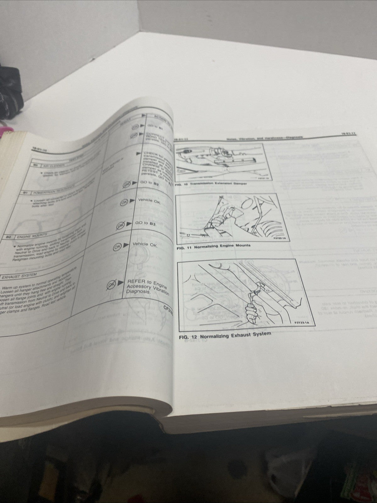 1984 Ford Car Shop Manual- Body, Chassis, Electrical- Mark VII, Continental, Thu
