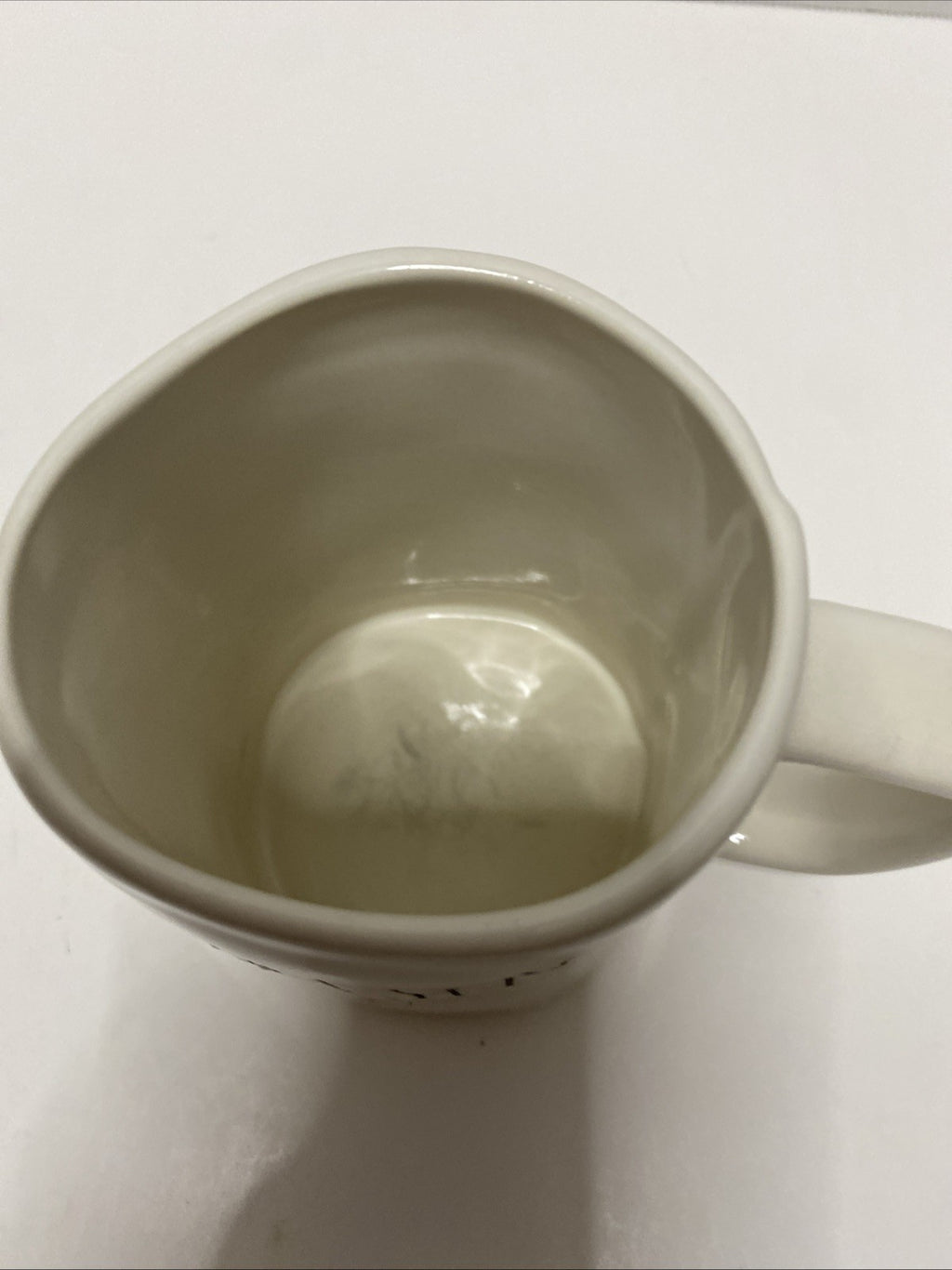 Rae Dunn BE PRESENT Artisan Collection by Magenta Ivory Mug