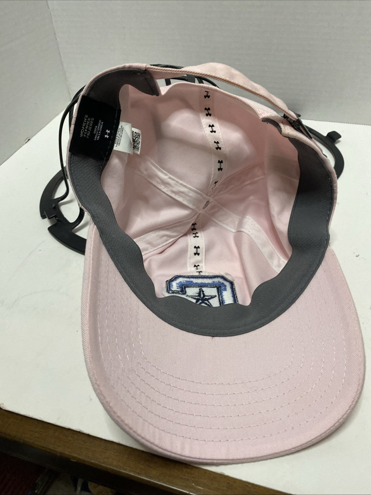 The Citadel Bulldogs Hat Cap Strap Back Pink Cap Under Armor