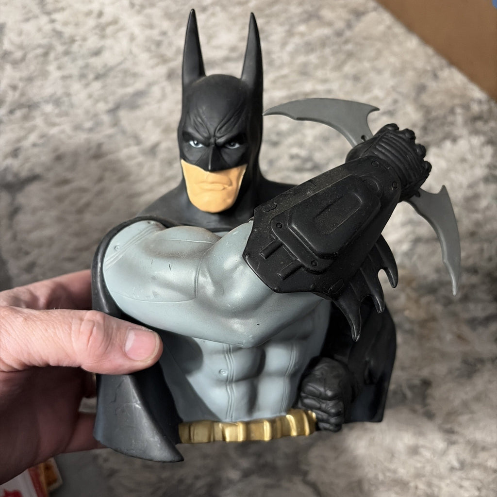 DC Comics Batman Arkham Asylum PX Bust Bank RARE