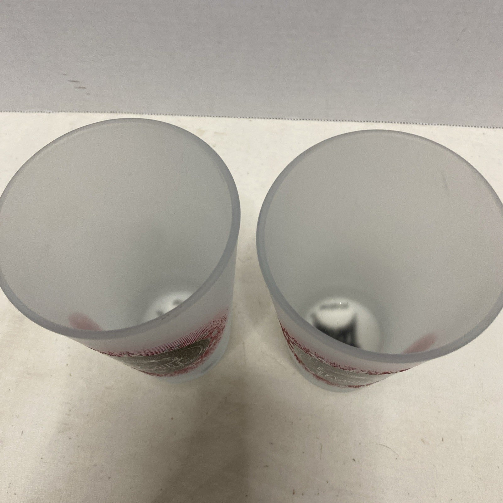 UFC Tapout Skull Frosted Highball Glass Set Of 2