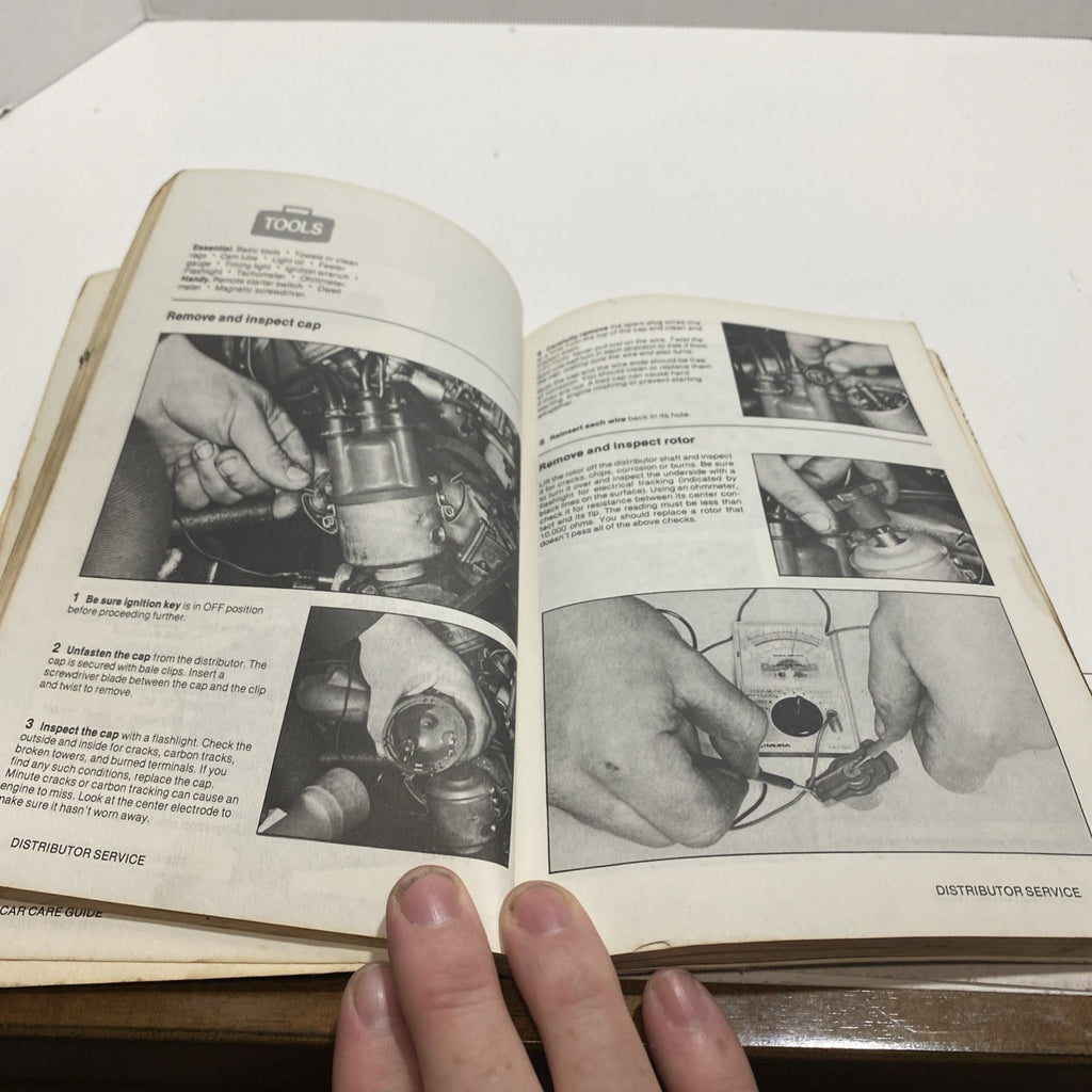 VINTAGE Popular Mechanics Motor VW Beetle Car Care Guide 1981 Edition Pre-Owned