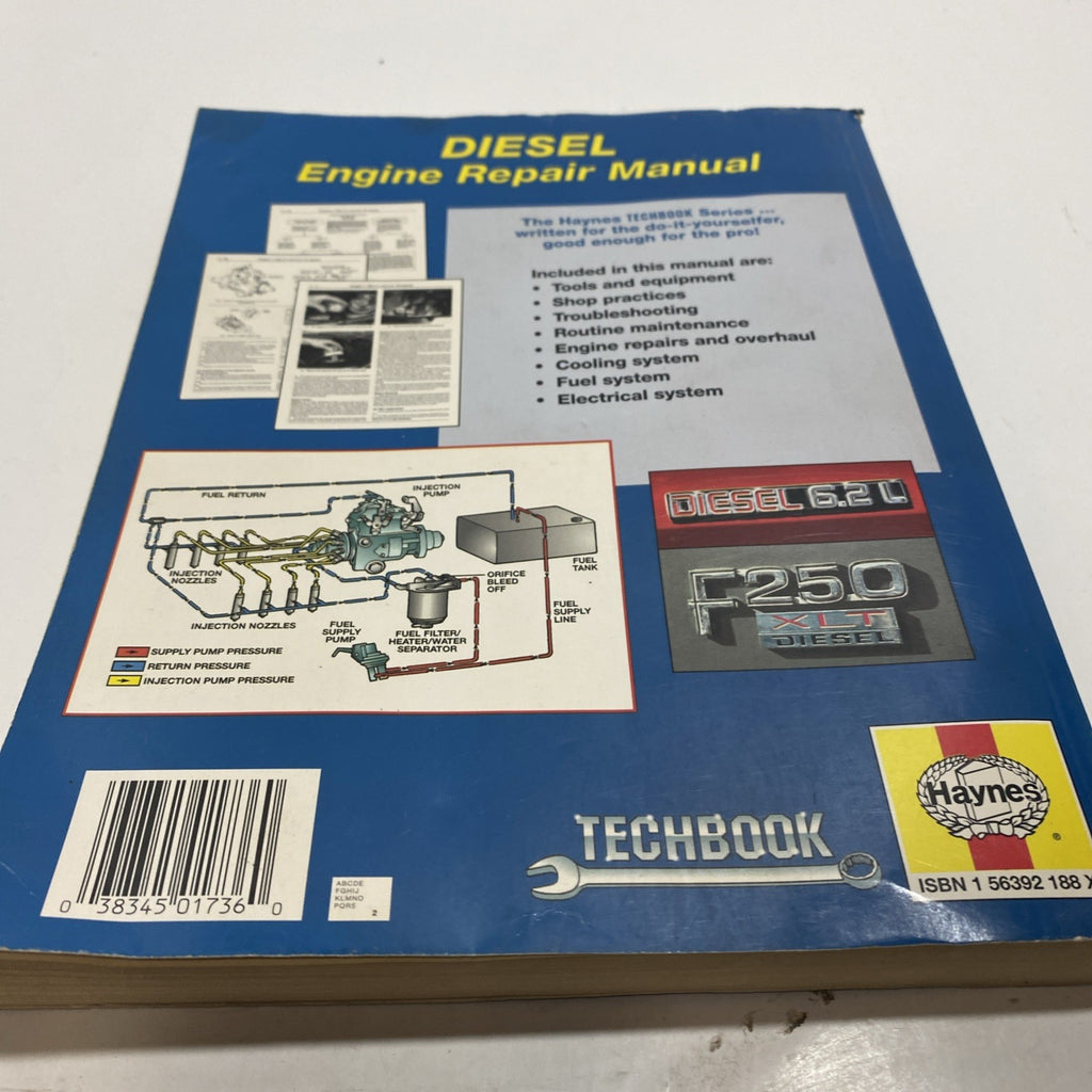 Haynes Techbook Diesel Engine Repair Manual    10330