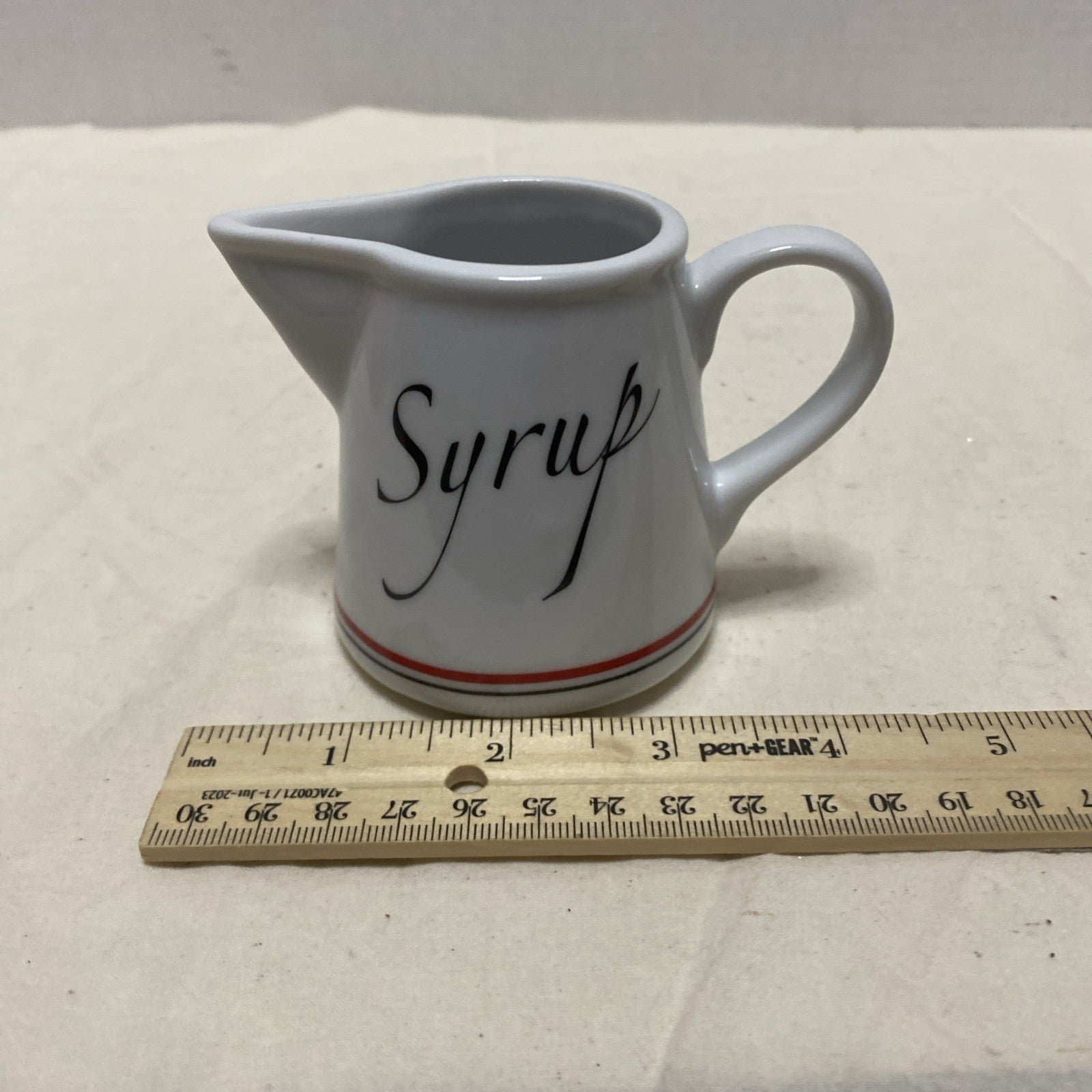 The Monkey And The Peddler Syrup Pitcher