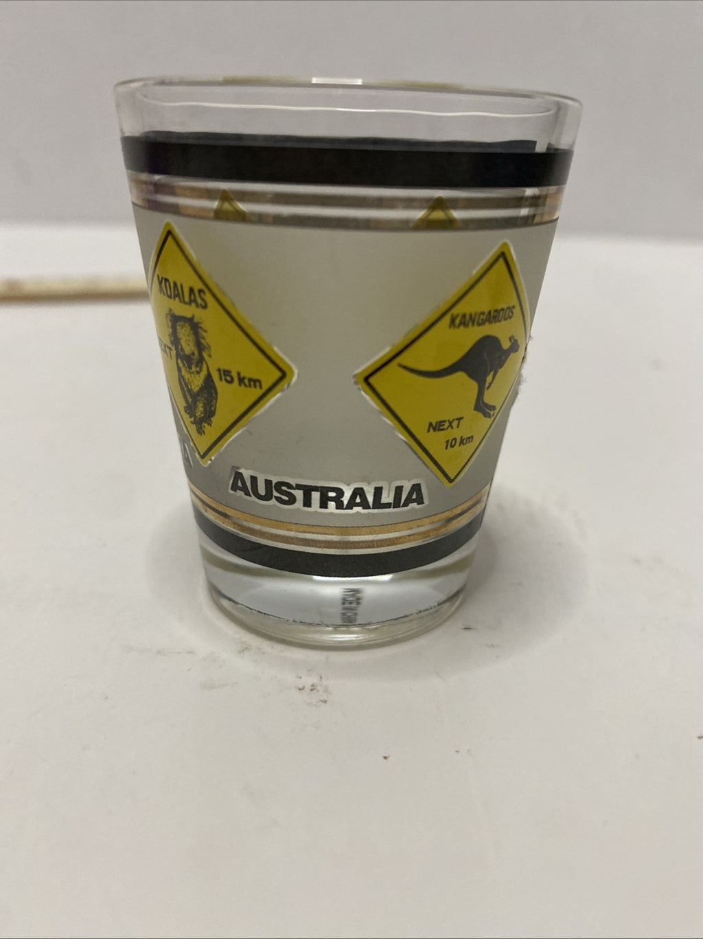 Vintage Collectible Shot Glass AUSTRALIA   Koala Bears