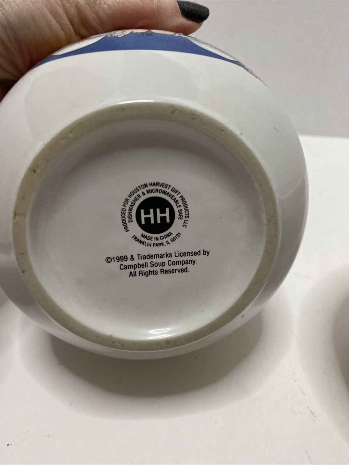 CAMPBELL’S KIDS SOUP BOWLS 2000 MILLENNIUM COLLECTION LOT OF 2