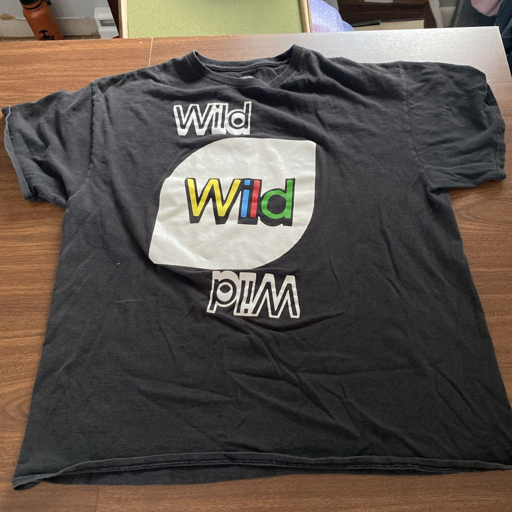 Mattel Mens Black Wild Wild Wild Card Tee Shirt Size XL