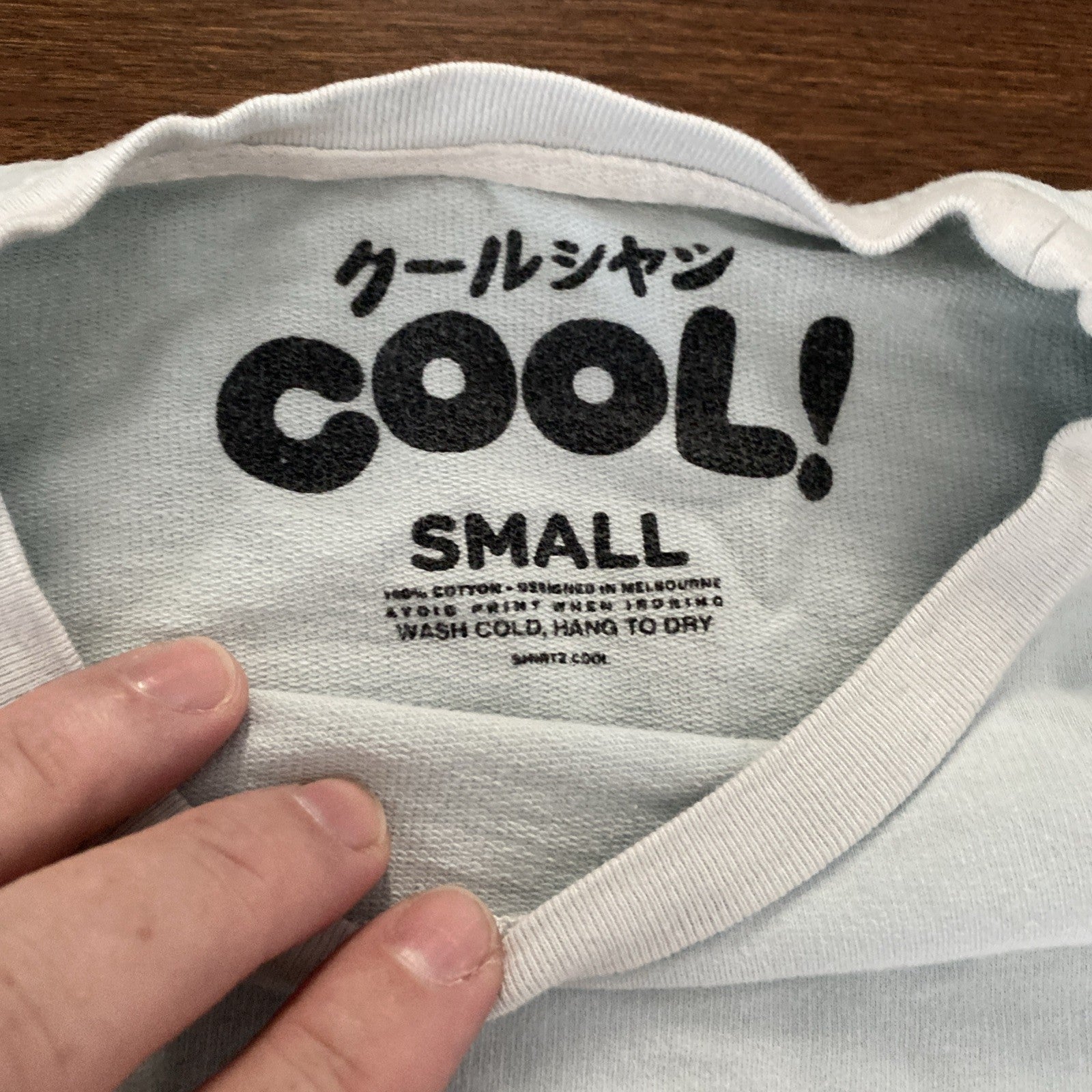 Cool! Shirt Stay Hydrated Longsleeve Shirt Size Small Light Blue Free Shipping