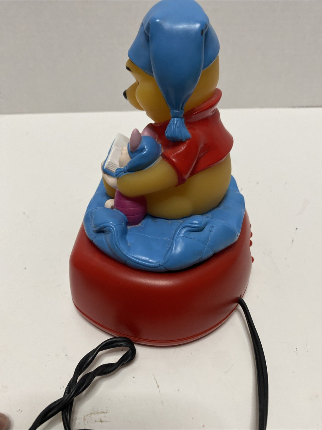 Vintage Sleepytime Bedtime Light Winnie The Pooh & Piglet Alarm Clock Tested 