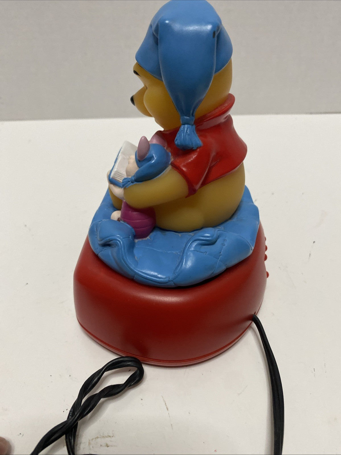 Vintage Sleepytime Bedtime Light Winnie The Pooh & Piglet Alarm Clock Tested 