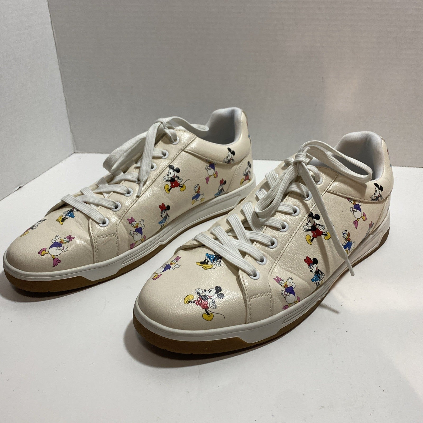 Aldo Disney 100 year Anniversary Leather Sneakers Men’s Size 12