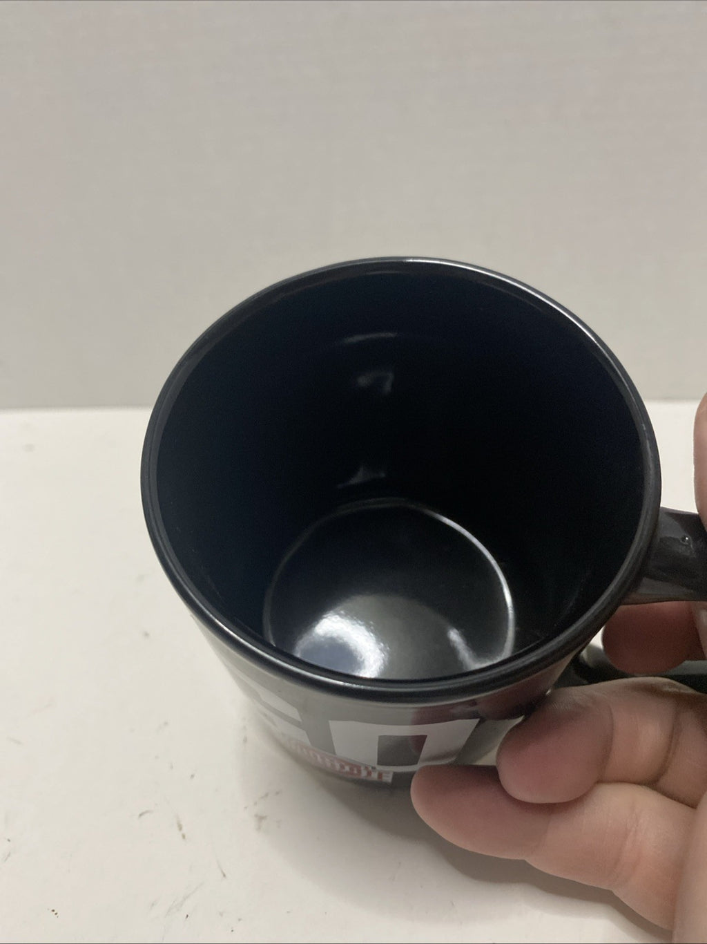 Ohio State University Coffee Mug Black with Red OSU Emblem!