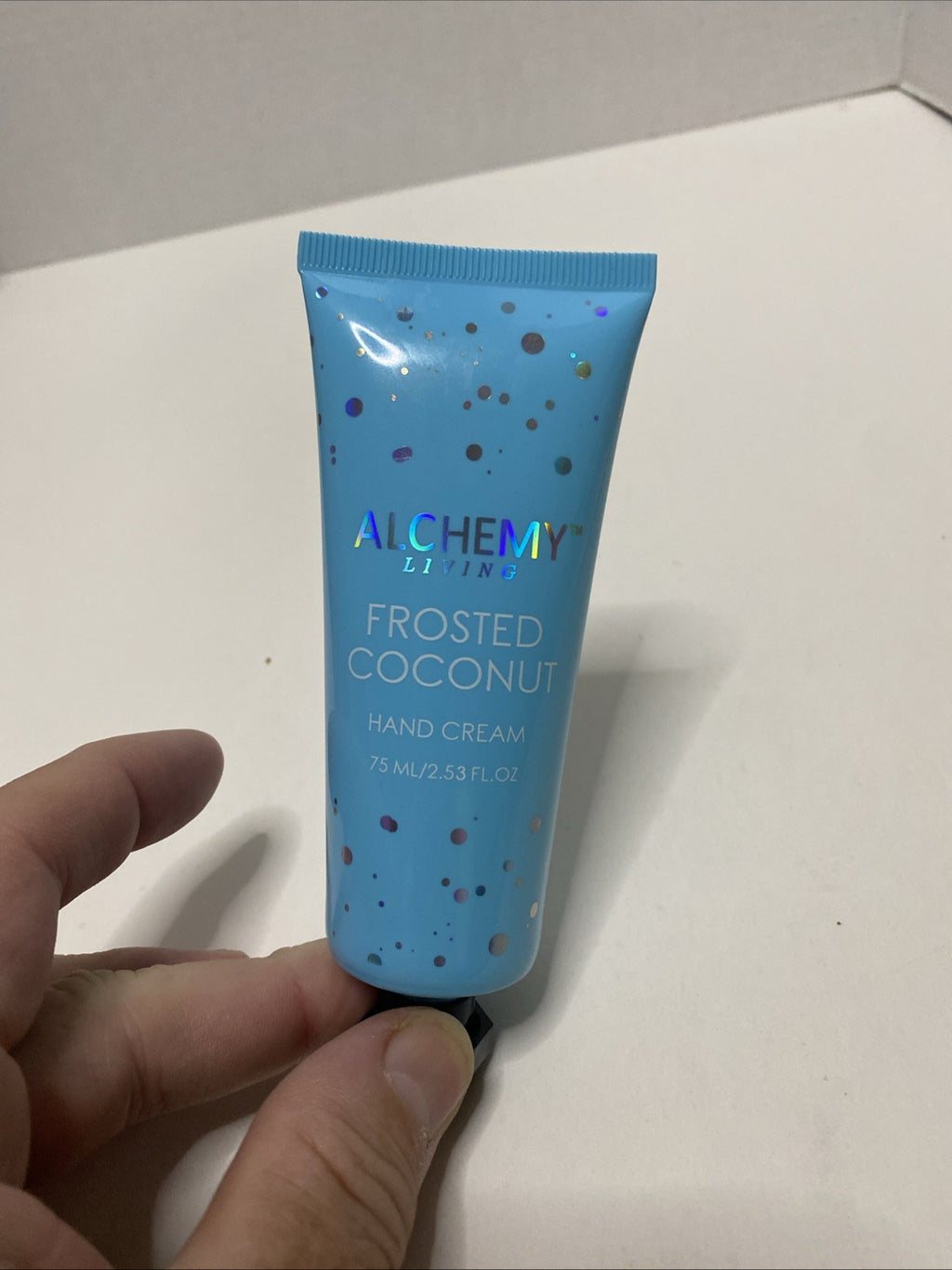 NEW SEALED Alchemy Living Hand Cream Lotion 2.53 oz frosted coconut