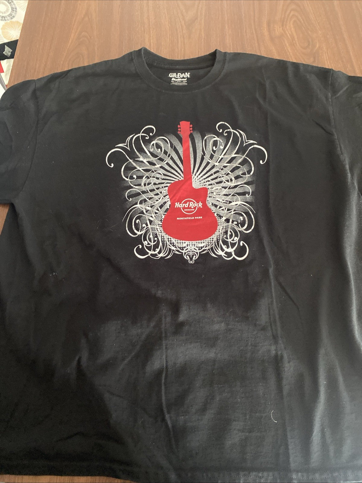 Men’s two XL hard rock Rocio Northfield Park Gilden shortly short sleeve